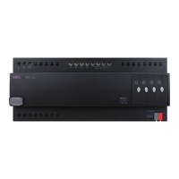 KNX borde posterior 4CH 1.5A Dimmer