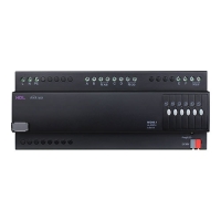 KNX borde posterior 6 Canales 1A Dimmer