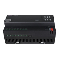 KNX lastre 6CH 10A Dimmer