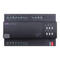 KNX lastre 6CH 10A Dimmer