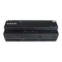 KNX borde posterior 6 Canales 1A Dimmer